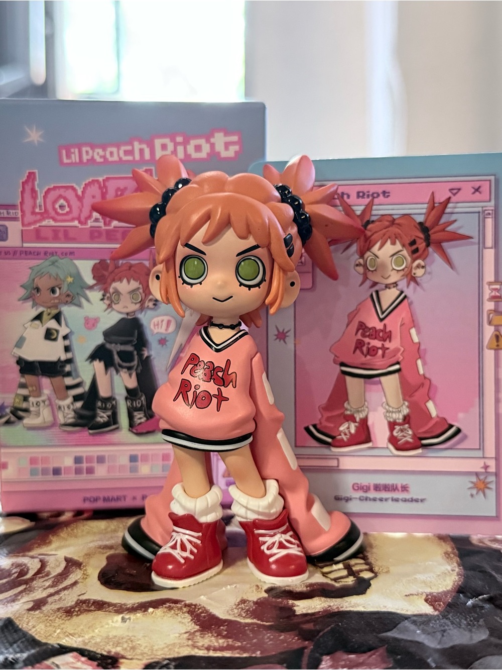 Pop Mart Lil Peach Riot: Loading! Series - Gigi Cheerleader